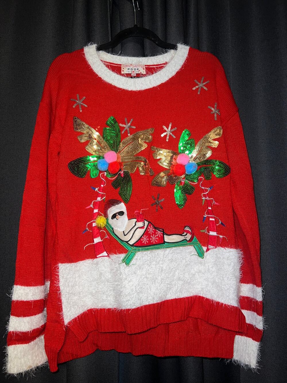 Ugly Christmas Sweater Xmas Size Large